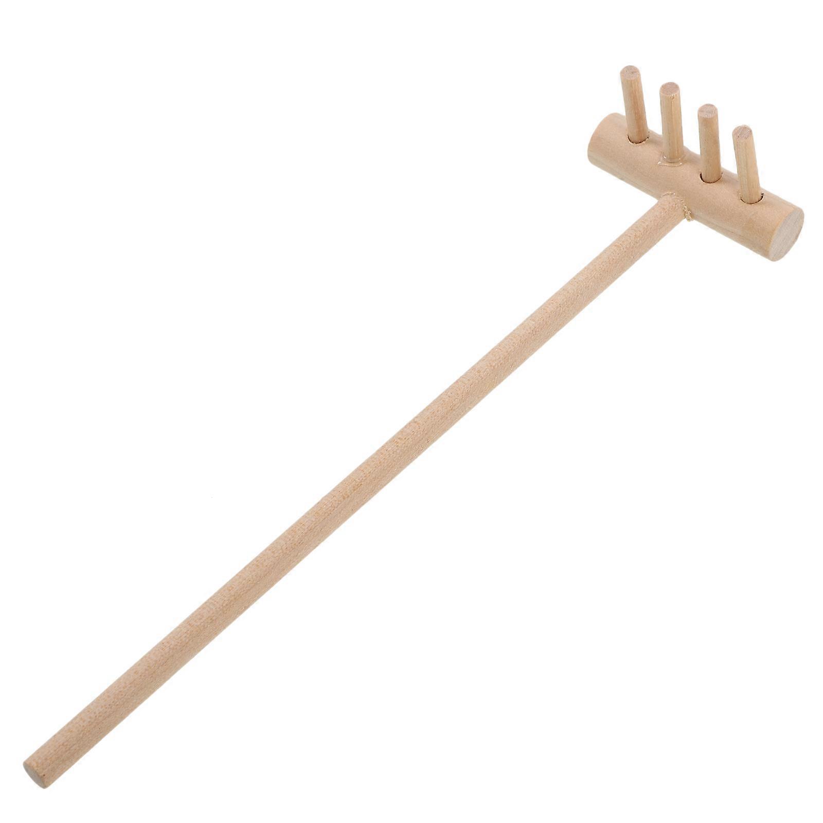 Sand Smoothing Rake Micro Landscape Sand Rake Smoothing Tool  Miniature Sand  Rake