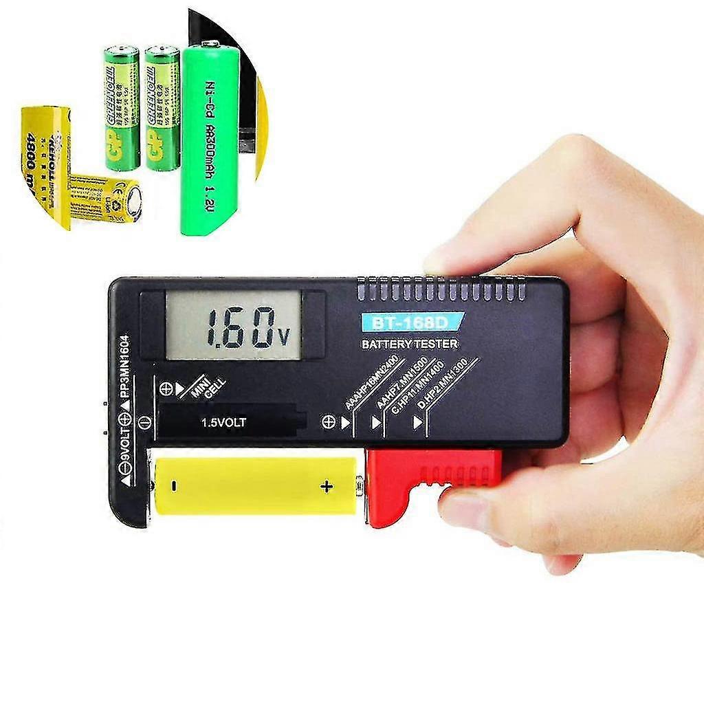 Batterietester Digitaler Akkumulator Tester Bt-168D Batterieprüfgeräte