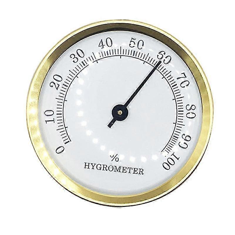 Indoor Wall Hanging Mini Round Pointer Hygrometer Monitor Mechanical High Precision Humidity Meter Gauge Moisture Measurement N
