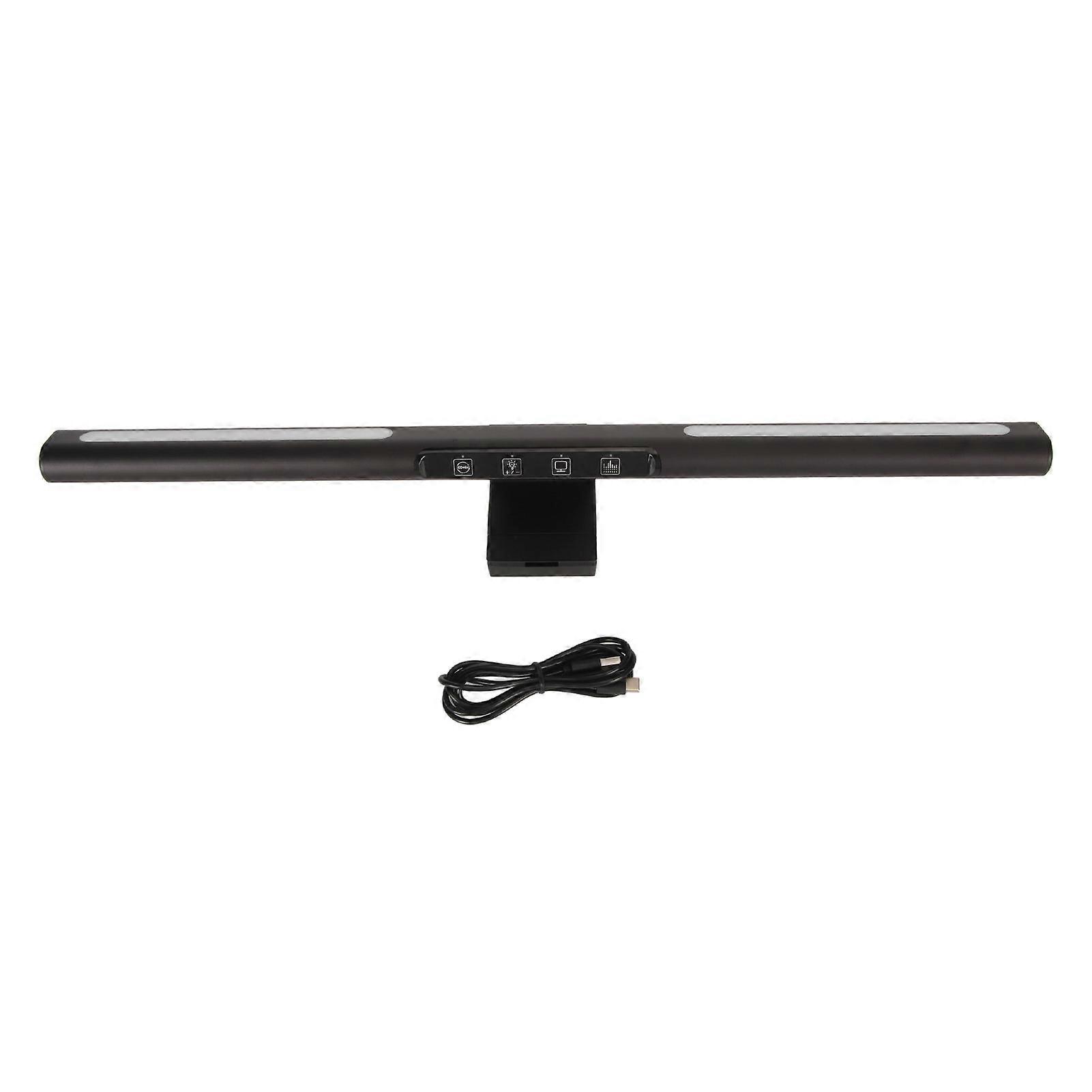 Monitor Light Bar 7 Color Ambient Light Touch Control Dimmable 5 Color Temperature Adjustment Computer Monitor Lamp