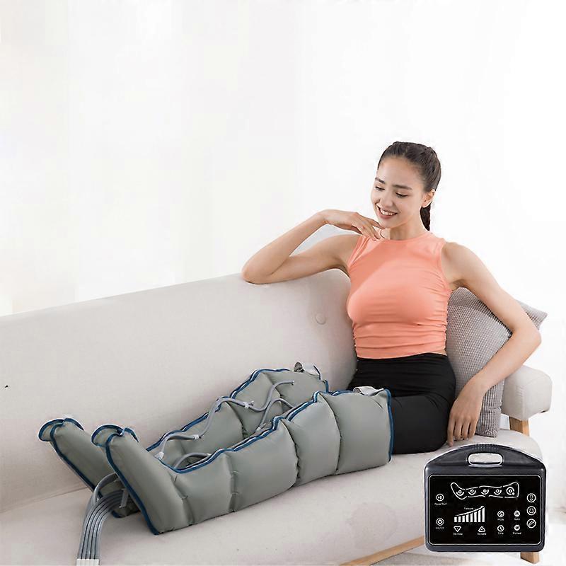 カスタマイズされたポンピングマッサージエアコンプレッションスポーツリカバリーブーツフットレッグ空気圧マッサージャーエアリカバリーブーツプレッソセラピー