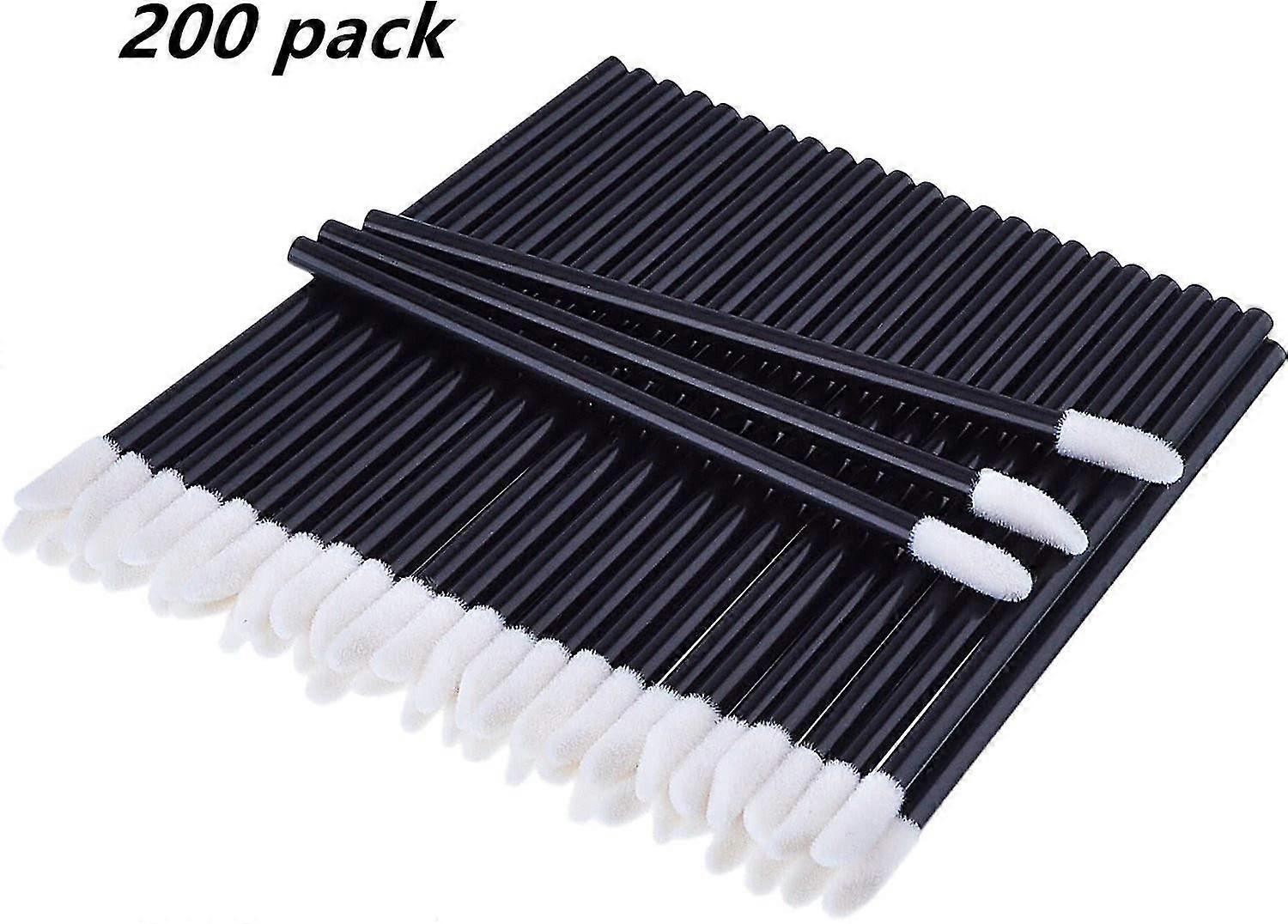 200pcs disposable lip brushes make up brush lipstick gloss wands applicator tool