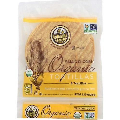 La Tortilla Factory Tortilla Corn Yllw 8Ct Org ,8.46 Oz(Case Of 10)