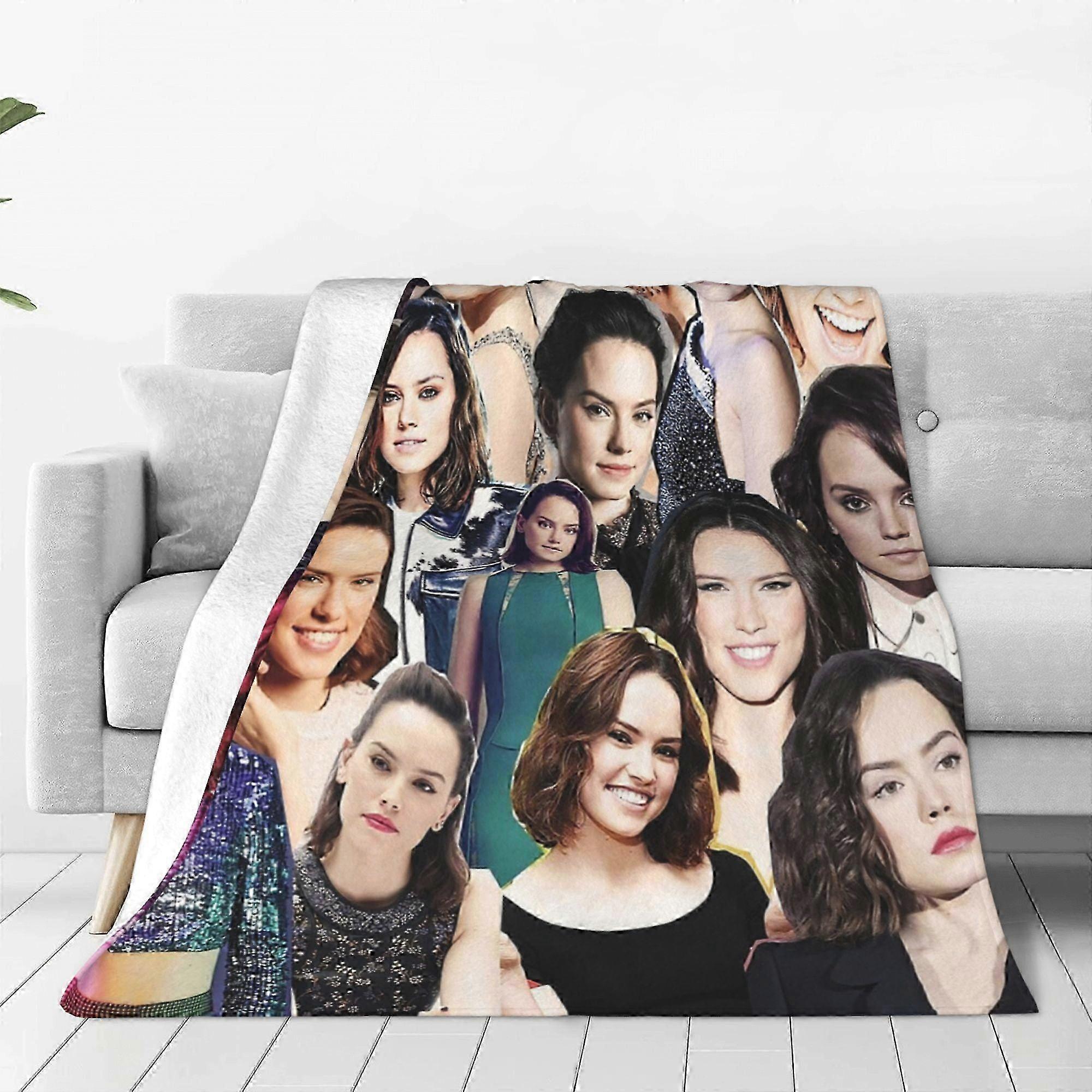 デイジー・リドリー・デッケ・ヴァイヒェ・プルシュ・ライゼデッケ神父 Schlafzimmer Wohnzimmer Couch Bro Ganzjahresgeschenk 神父 Frauen Mnner Mdchen Jungenjivj1081