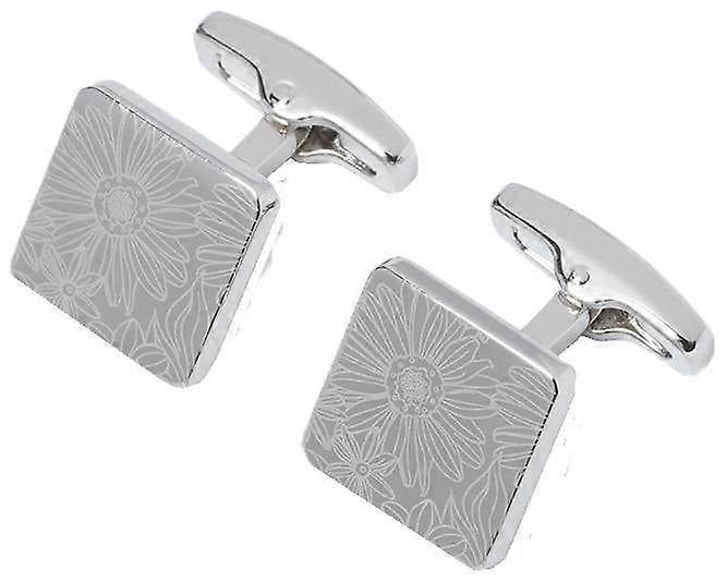 Simon Carter Daisy Cufflinks - Silver