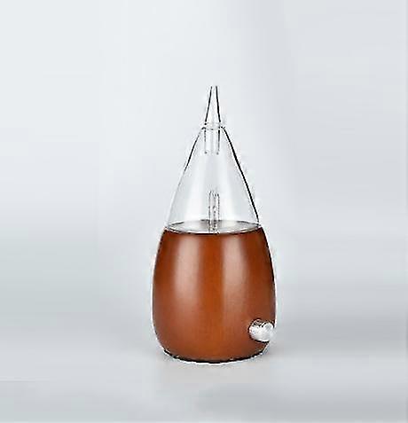 Diffuseur nébulisant d’arôme d’huile de verre de bambou, diffuseur avec led non pour l’hôtel spa