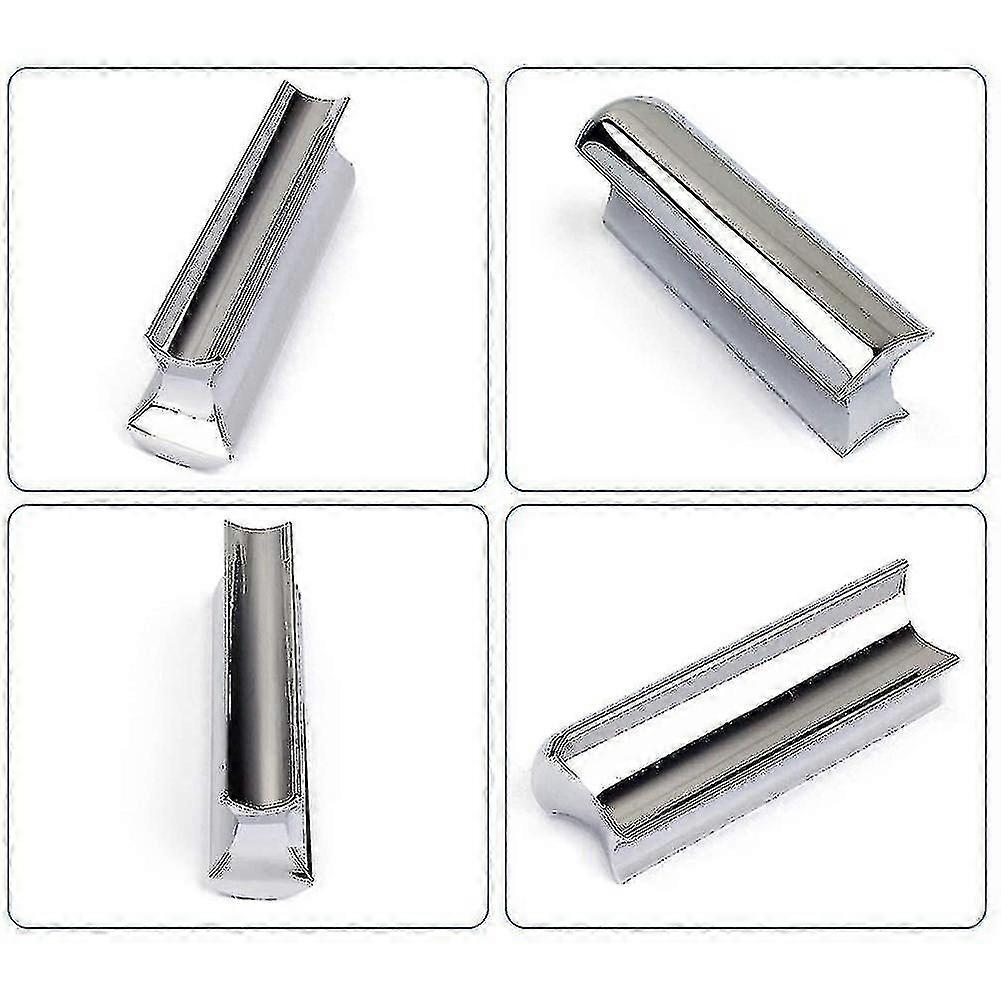 Electric Guitar Stainless Steel Slide Tone Bar for Dobro, Lap Steel, Hawaiian