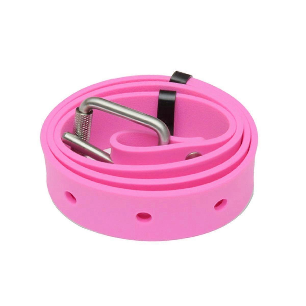 85cm-1. Silicone Diving Weight Belt Waist Weight Quick Release Buckle for Scuba Freediving Fishing-