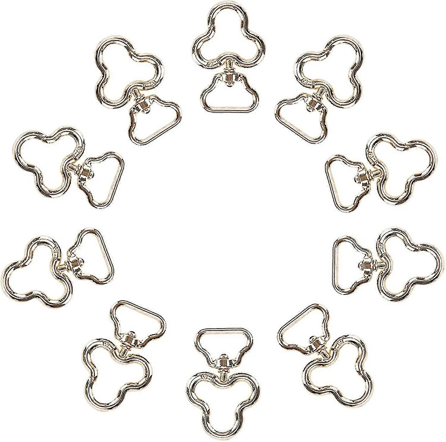 Heart Shape Spring Swivel Snap Hook
