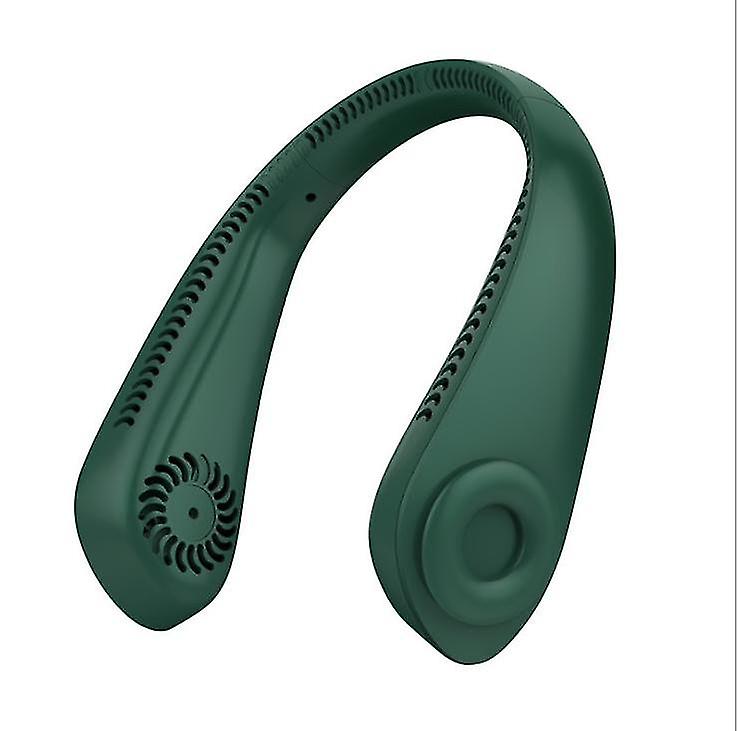 מאוורר ללא צוואר, מאוורר קירור 360 לשרשרת תלויה, מיני, טעינה ללא ידיים