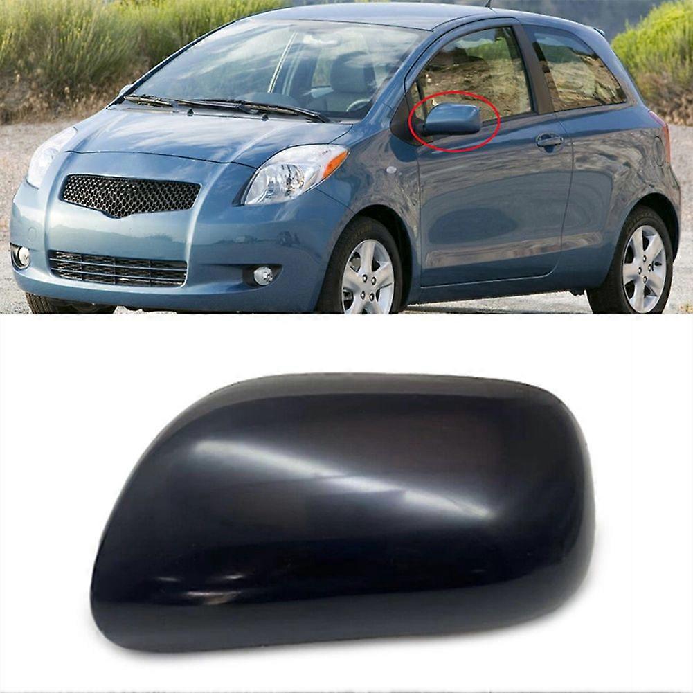 כיסוי מראה כנף שמאל עבור טויוטה עבור יאריס 2006 2007 2008 2009 2010 2011 מראה אחורית שמאלית כיסוי כנף מראה צד מכסה