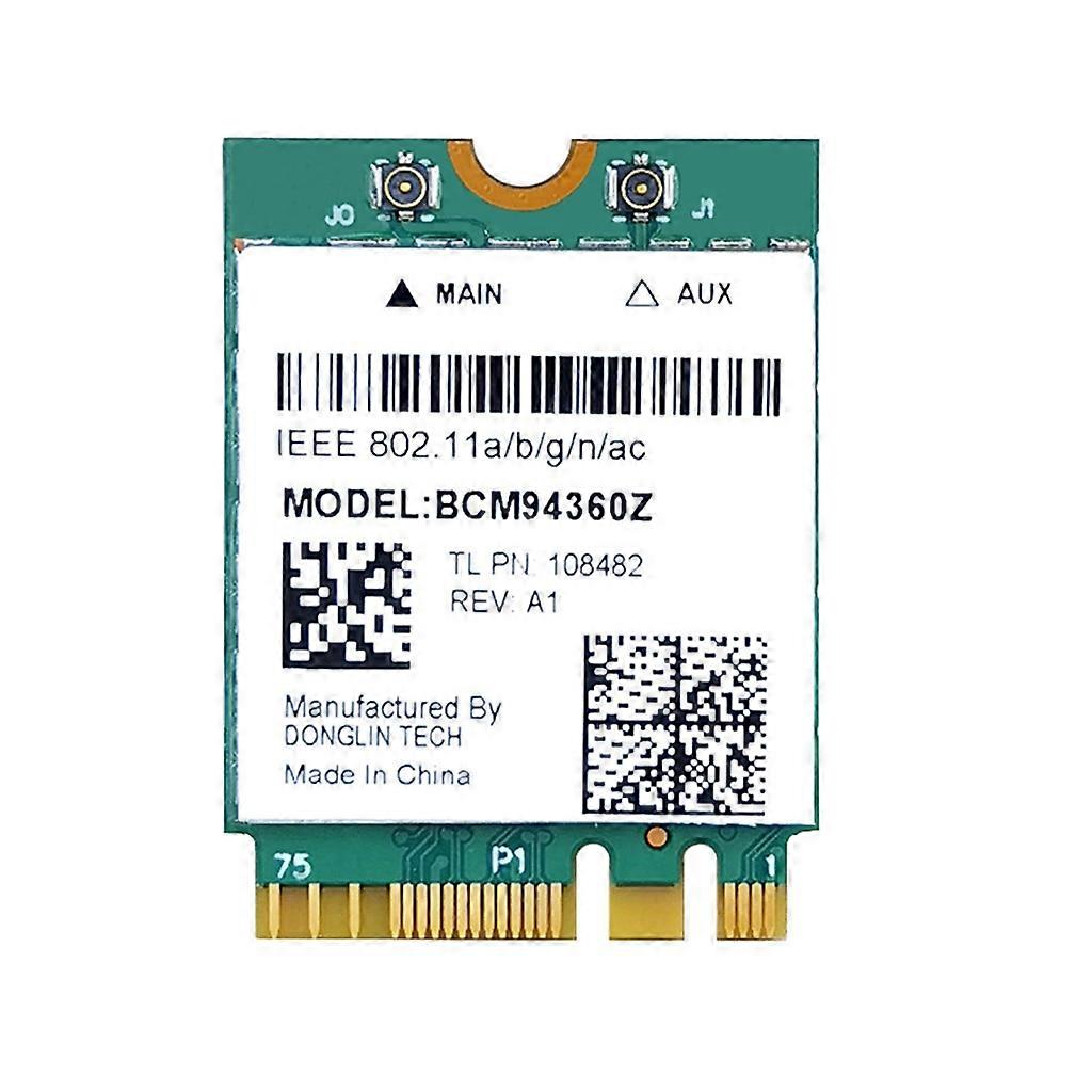 BCM94360Z BCM94360NG WIFI Card NGFF-M2 1200M BT4.0 802.11ac Wlan Wi-fi Adapter