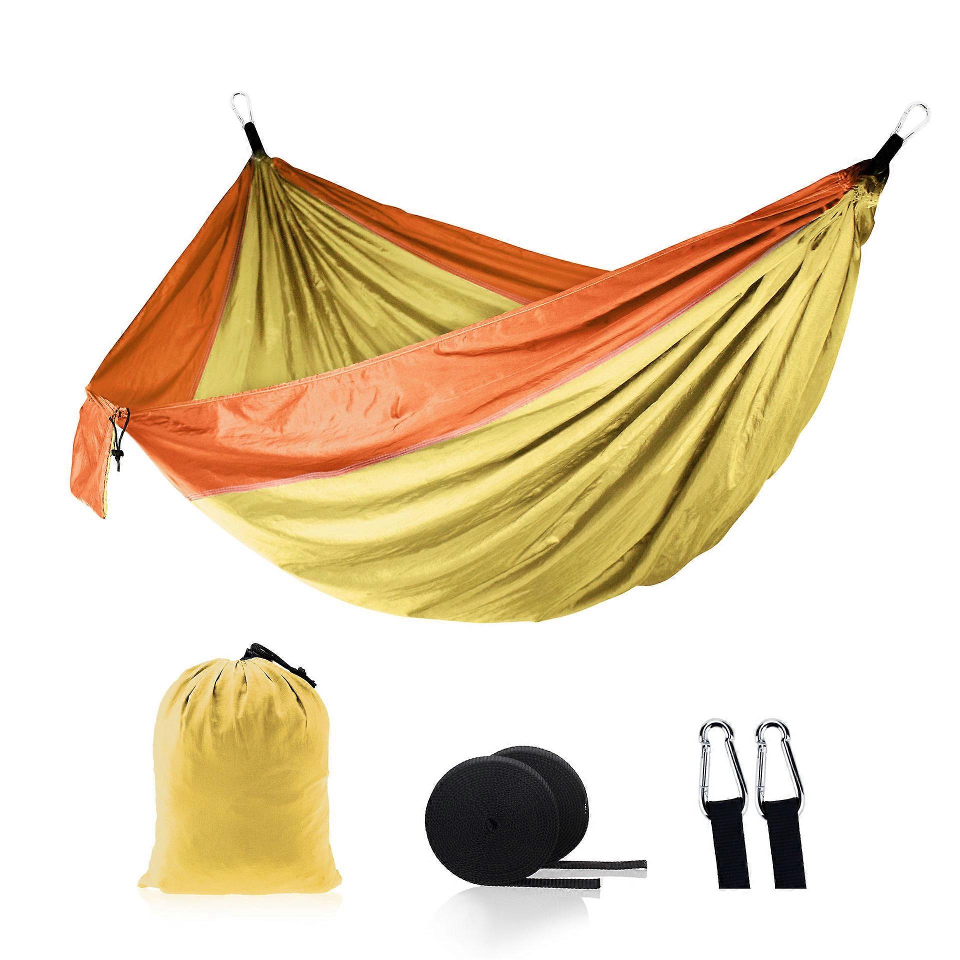 Camping Hammock Double & Single Portable Hammocks With 2 Tree Straps,portable