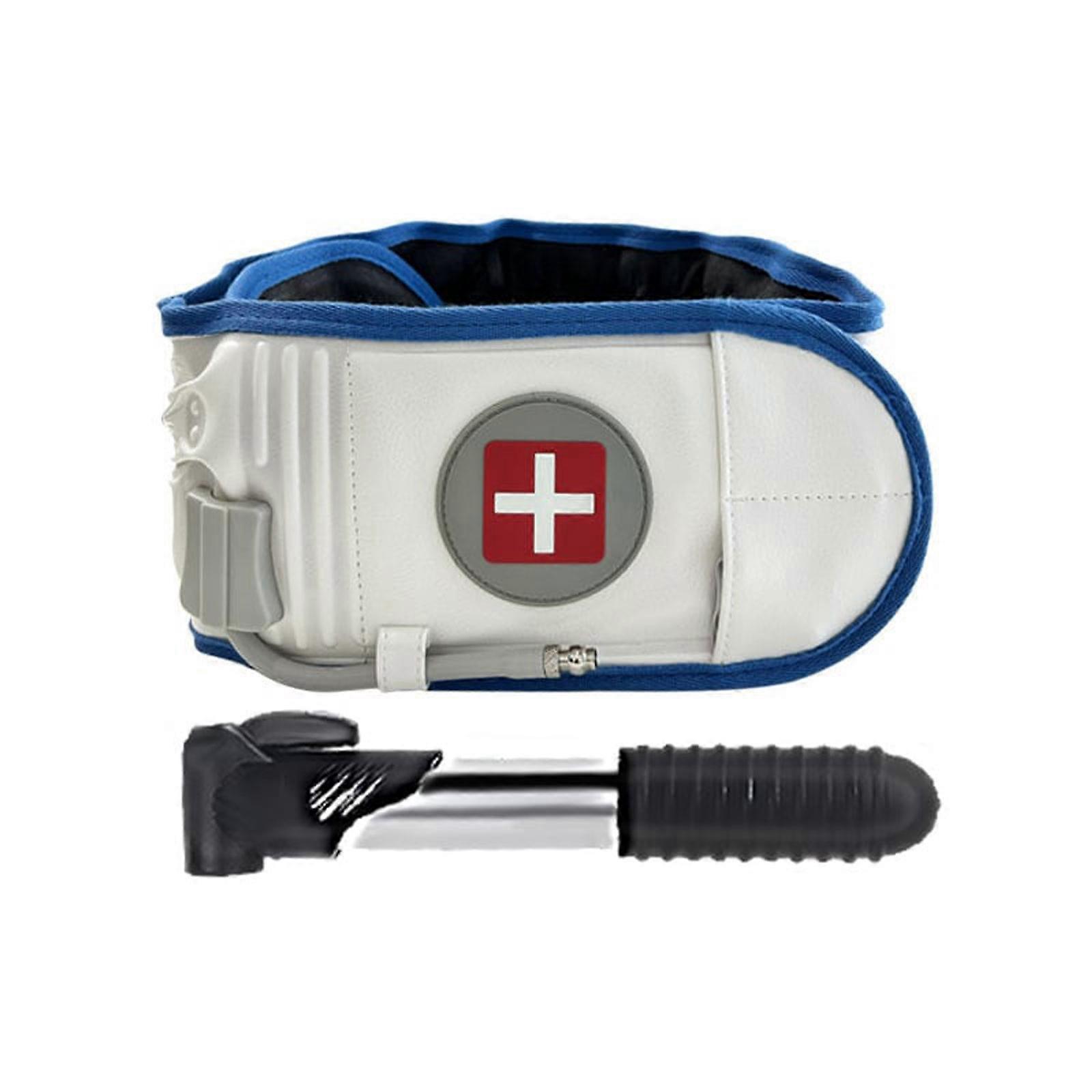 Lumbar Decompression Belt Back Brace Spinal Support Air Traction Extender