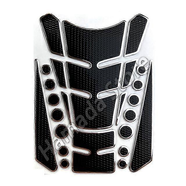 מדבקת אטם מיכל דלק אופנוע תלת מימד עבור הונדה סוזוקי ימאהה Malaguti KTM טלוויזיות דומינר פולסאר אביזריםעטיפות רכב