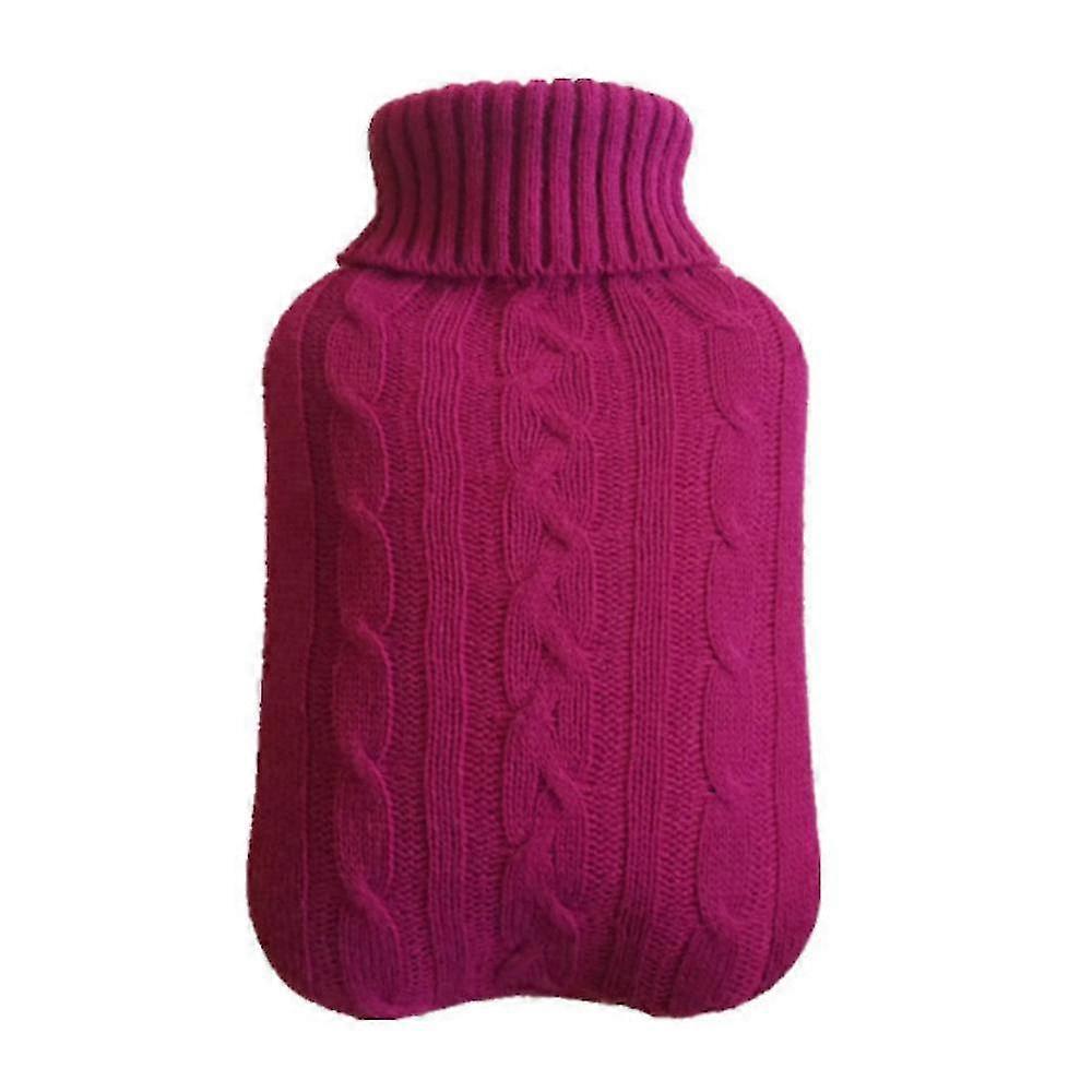 Wärmflaschenbezug Tasche Plain Soft Stretchy Strickbezug
