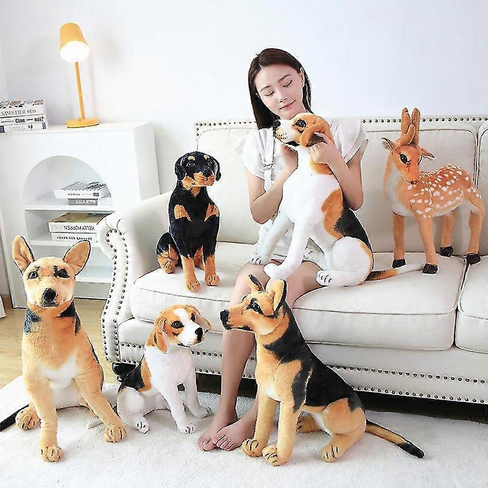 Simulare Câini Jucării de pluș Animale umplute Soft Dolls Copii Ziua de naștere Cadouri de Crăciun CNY