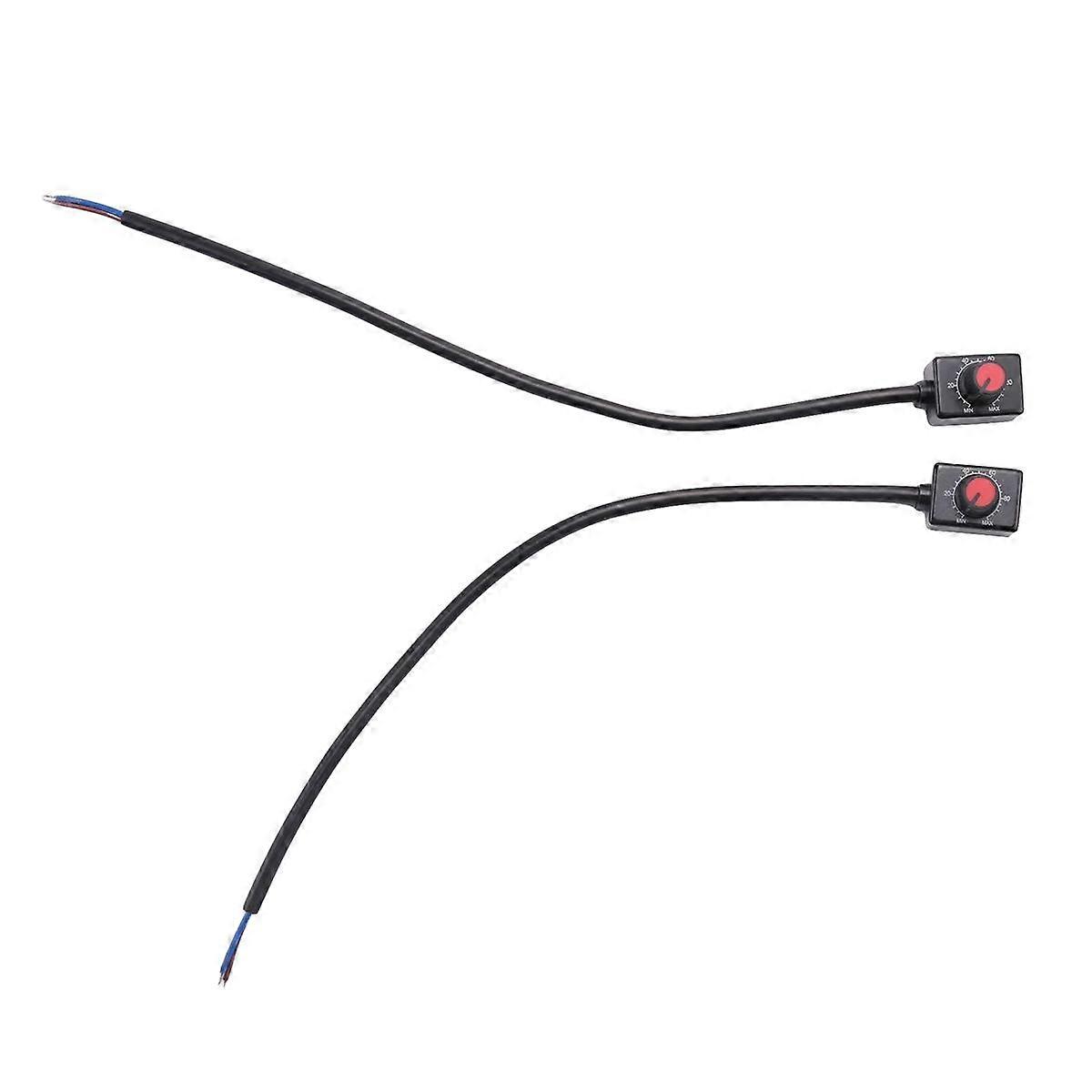 DC 0/1-10V Knob LED Dimmer, Low Voltage Passive Dimmer PWM Dimming for 0-10V or 1-10V Dimmable Elec