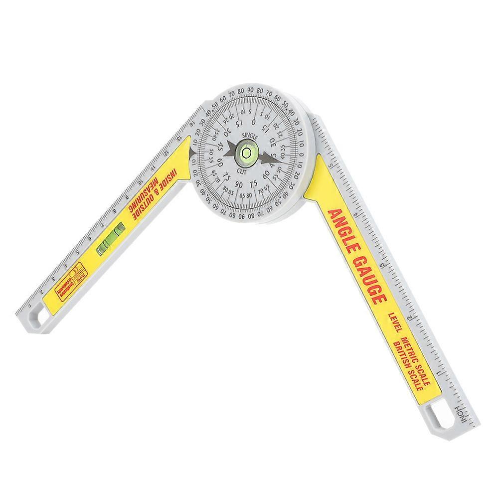 Miter Saw Protractor Engineering Plastic High Accuracy Measuring Ruler Tool compatible with Outdoors