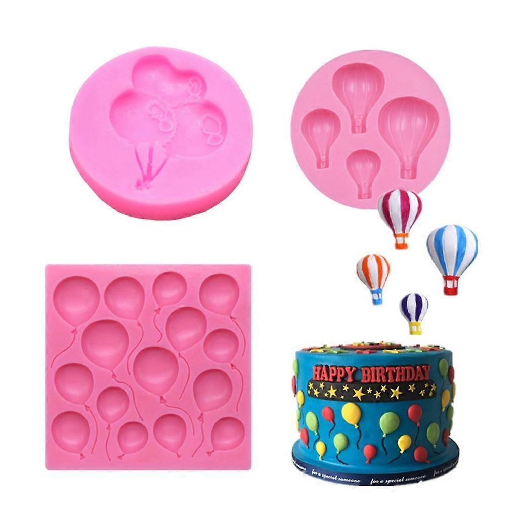 3D Balloon Bakeware Cookie Mold Biscuit Mold DIY Cartoon Press Baking Mold