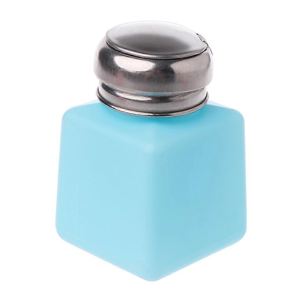 Alcohol Bottle Liquid Dispenser Anti-static Pump Square Push Down Container