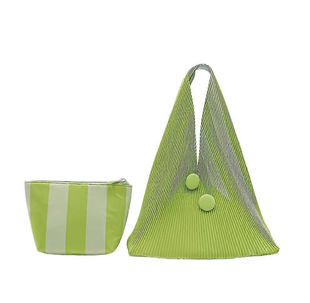 Veckad tygväska vikta luffarväska crossbody tw