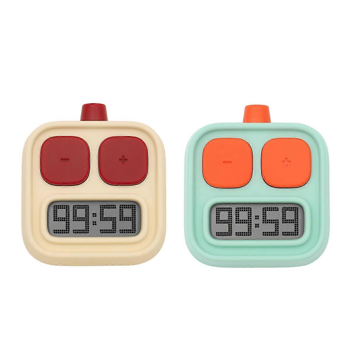 Robot Timer - Self-disciplined Timer for Students and Kids Countdown Timer for Time Management Kitchen Reminder