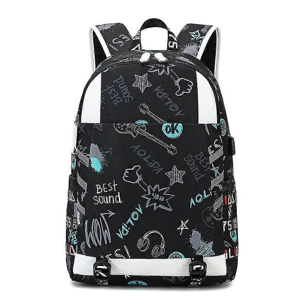 Sac à dos d’école secondaire d’impression imperméable