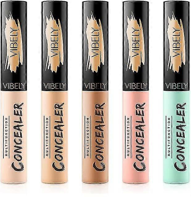 Set Of 5 Contour Stick Concealer Makeup Set,multi-color Concealer Shadow Pen,24h Waterproof Contour Stick