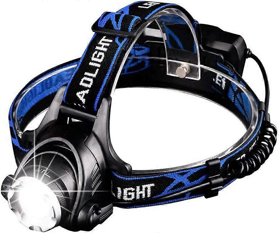 Powerful Rechargeable LED Headlamp Head Torch Adjustable Headlight Lamp