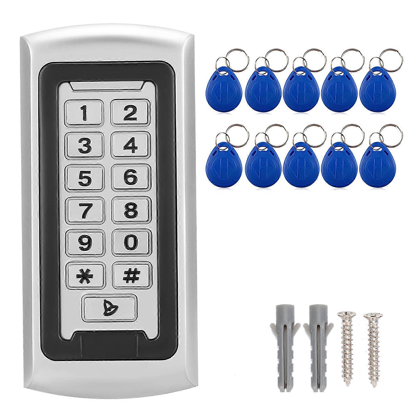 125KHz RFID Outdoor 2000 Users Wiegand 26 Security Keypad Access Control(Universal)