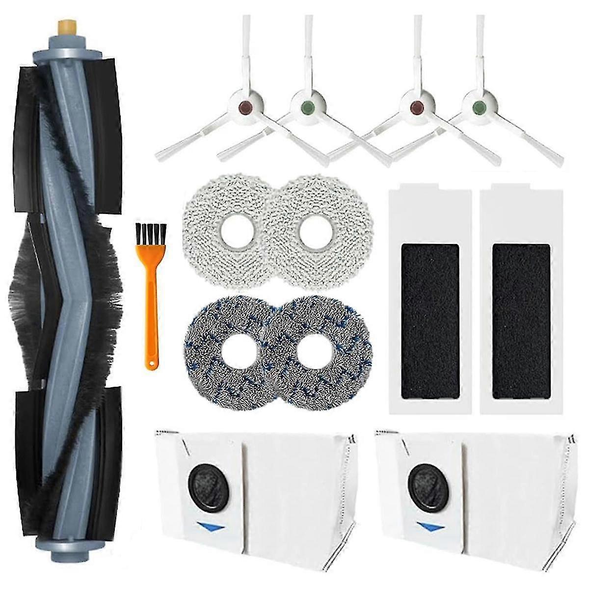 For Deebot T20 Omni Robot Vacuum Accessories Main Side Brush Hepa Filters Dust Bags Mop Pads Replac