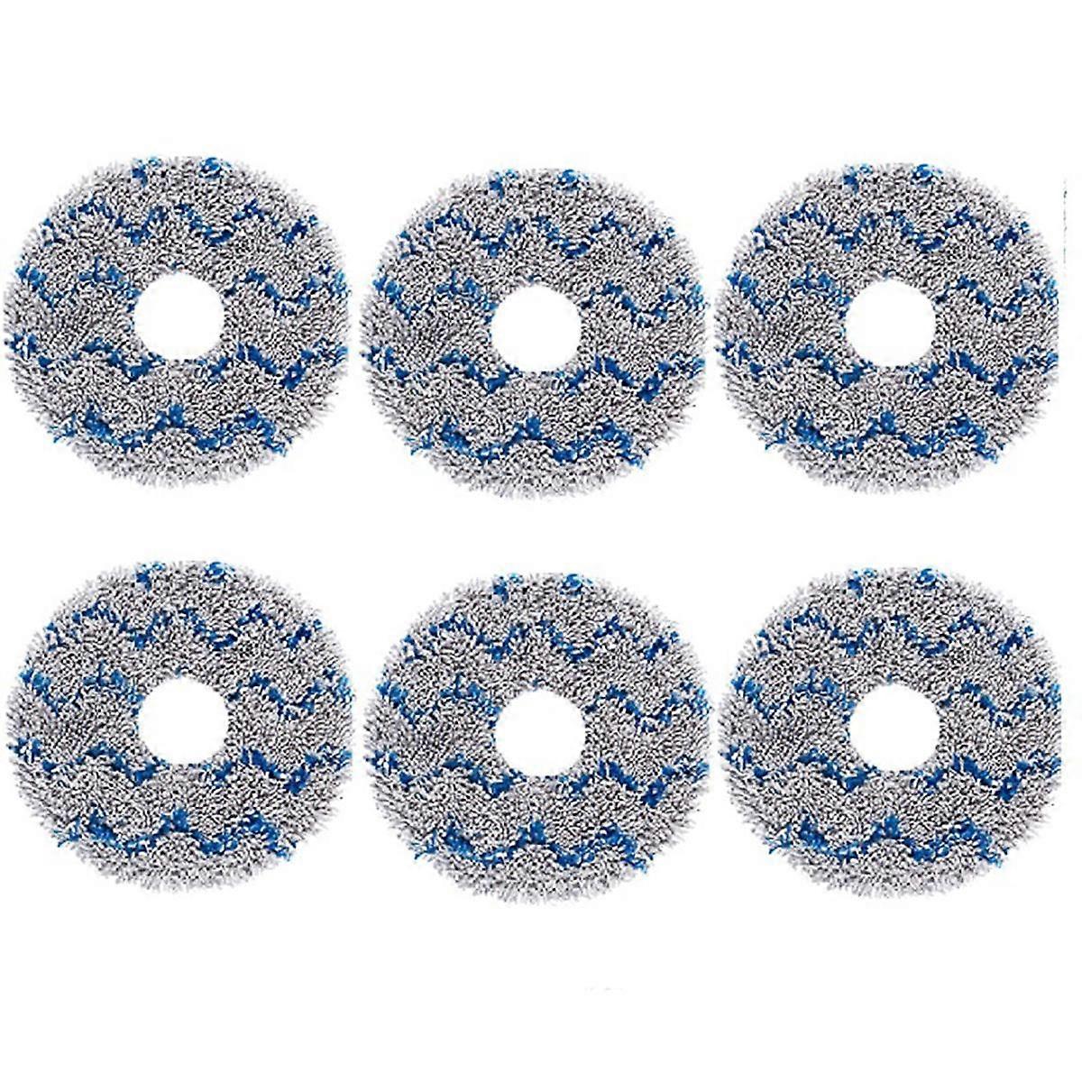 Suitable for Ecobos X5 Pro Mop Cloth Rag Dust Bag Mop Consumables Sweeping Robot Accessories 6PCS