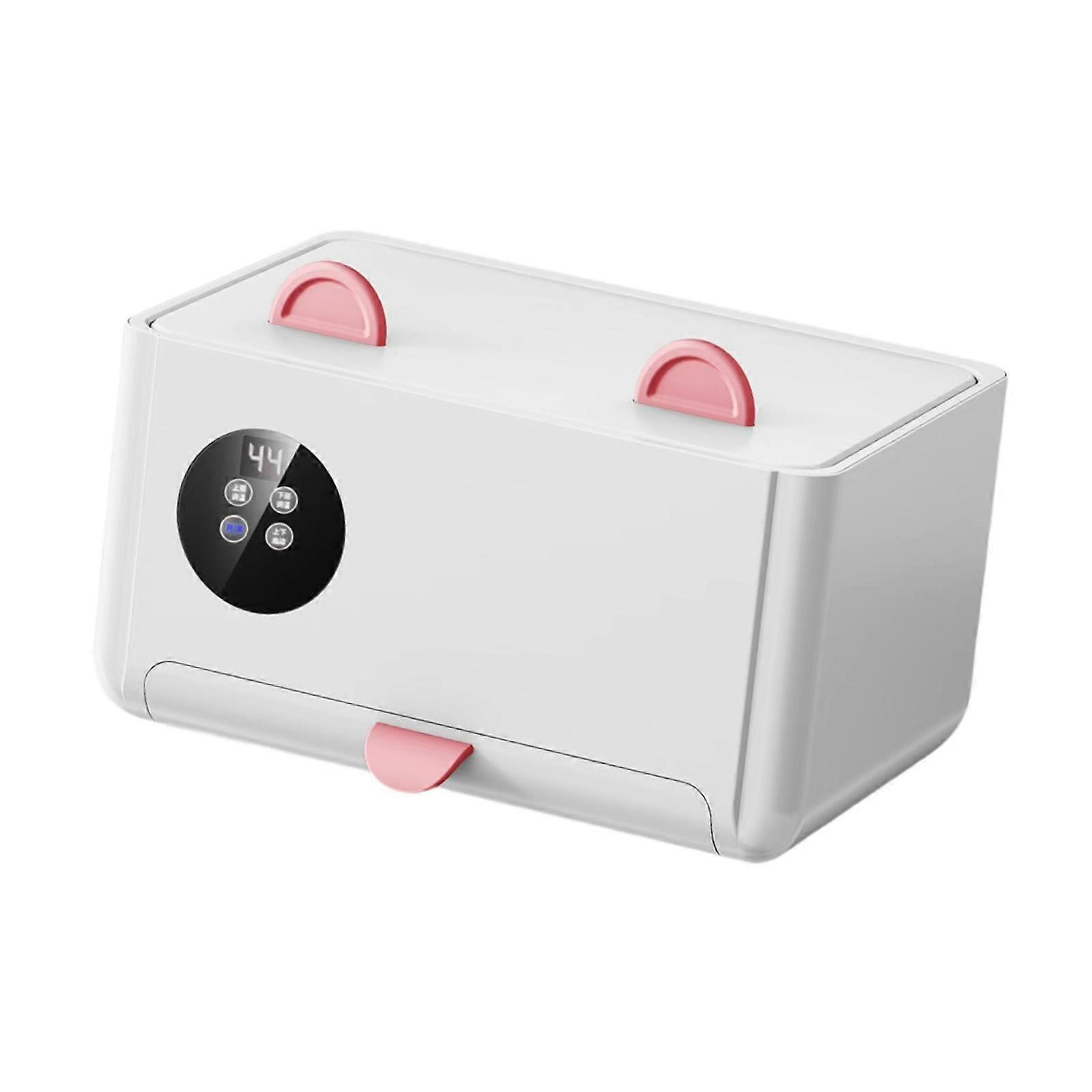 Wipe Warmers Portable Holder Wet Tissue Storage Case Wet Tissue Heater white