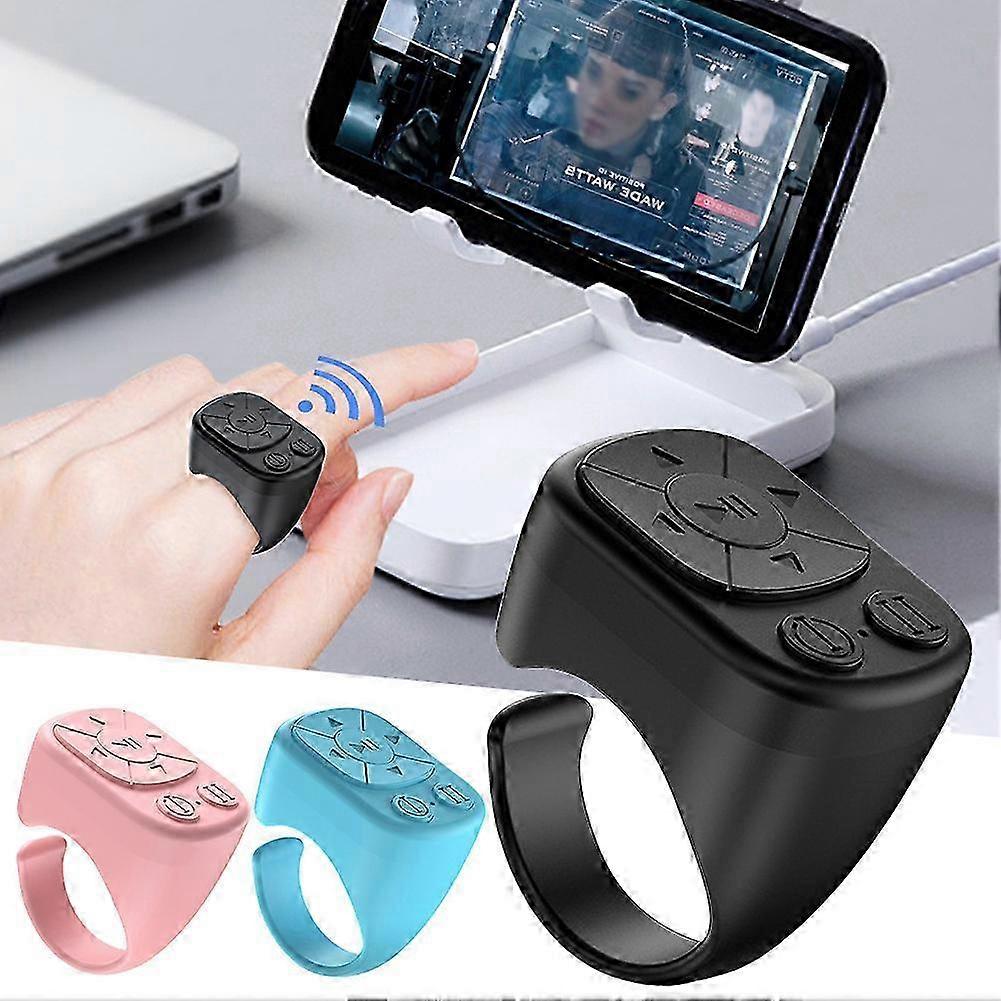 Remote Control Rings Multi-function Portable Smart Pages-Turner for Watching Video