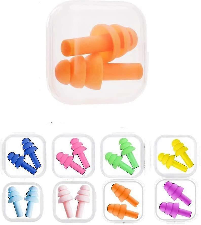 Silicone Waterproof Earplugs Swimming Ear Protector Earmuffs
