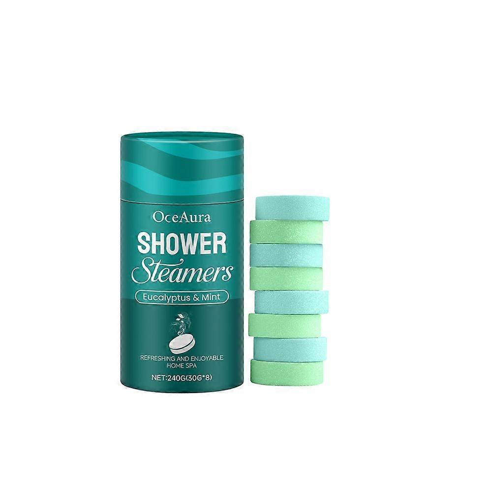 Eucalyptus Mint Aromatherapy Bath Tablets Relieve Fatigue Essential Oil Tablets
