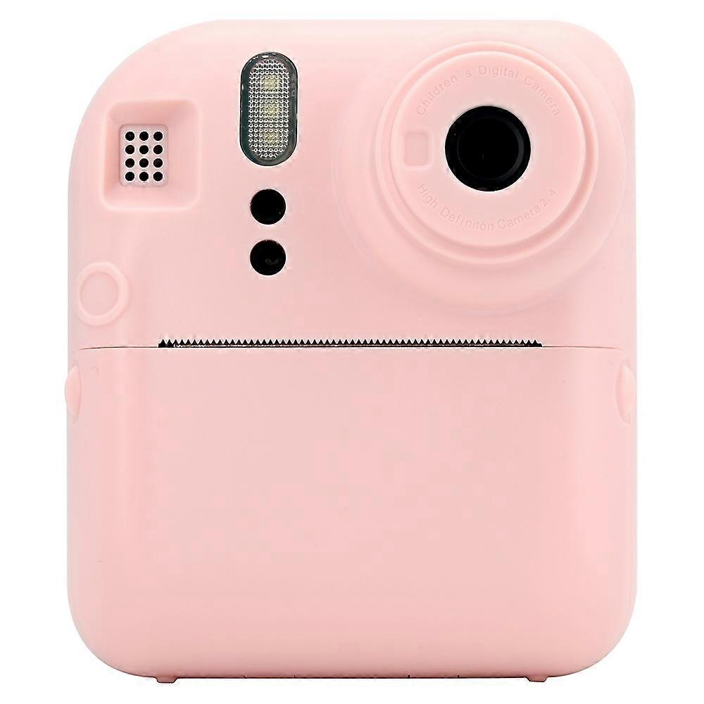 Type C KDC-0013E HD 2.4 inch Screen Kids Camera Thermal Inkless Photo Printer with 32G TF