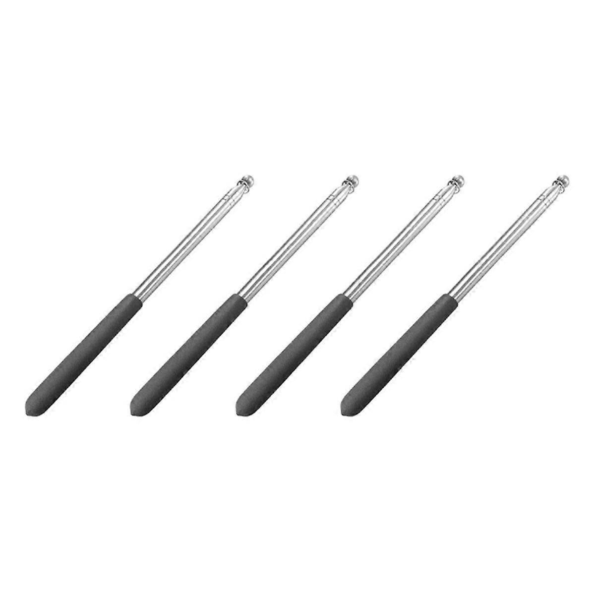 Telescopic Handheld Flagpoles, Stainless Steel Extendable Portable Guide Flag Pole for Tour Guides