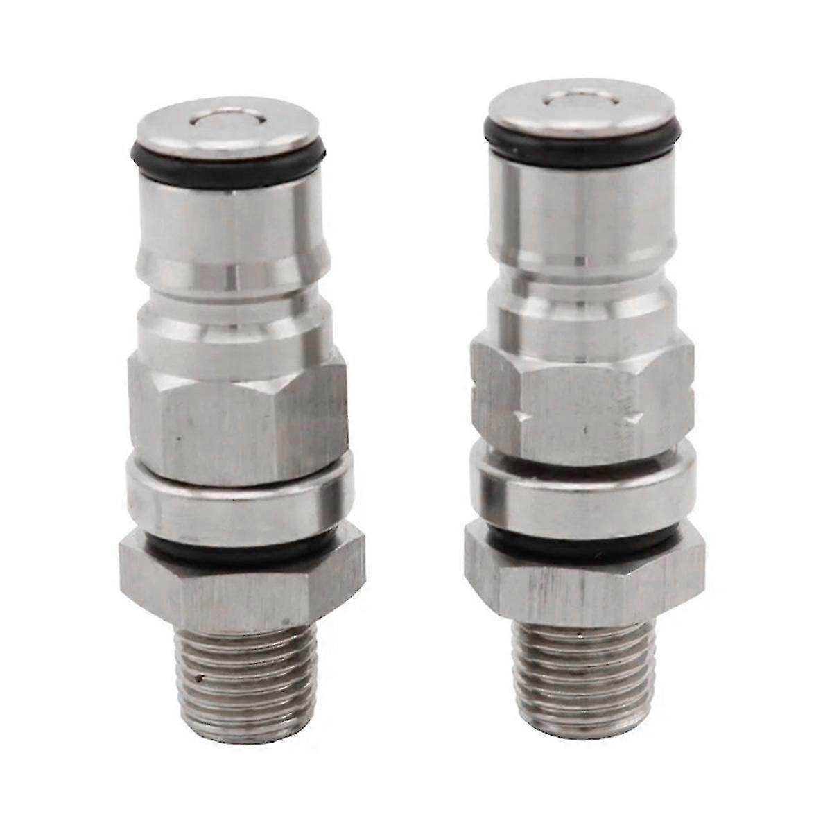For Ball Lock Post Air Inlet and Outlet Valve, 1/4Bsp Extended Thread, Can Be Equipped with Co2 Splitter Craft Beer