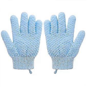 Peeling-Badehandschuhe, Peeling-Handschuhe Körperpeeling-Handschuhe Körperwaschhandschuhe Duschhandschuhe für die Dusche Spa Massage-Gut