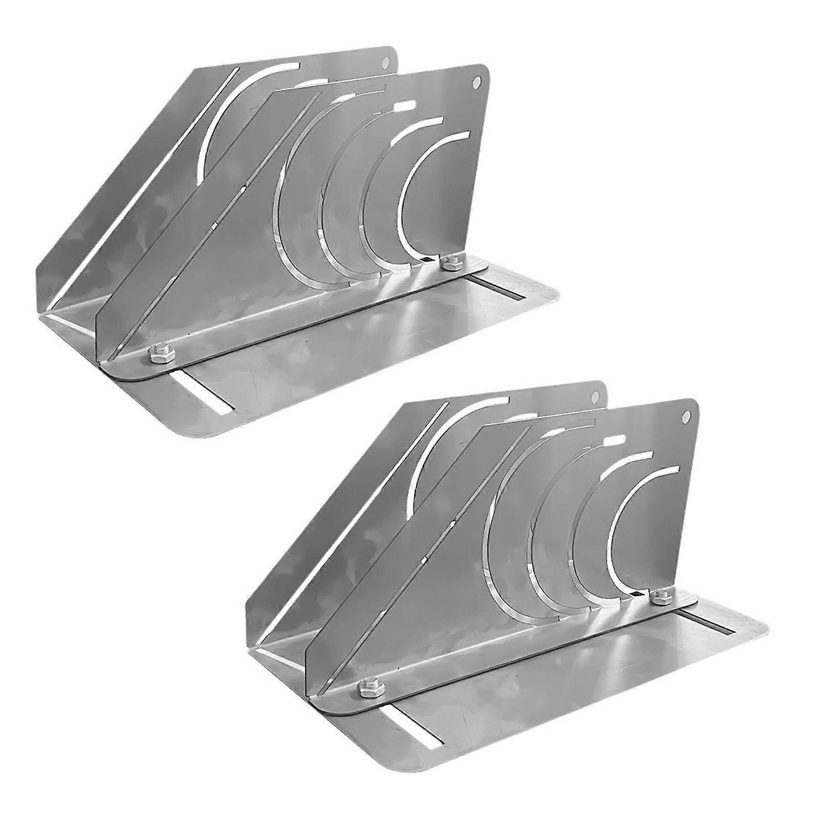2Pcs Stainless Steel Insulation Pipe Cutter Professional Precision 45-Degrees Rubber Foam Pipe Cutter Tool Insulation Cutting Fixture Adjustable 60-90