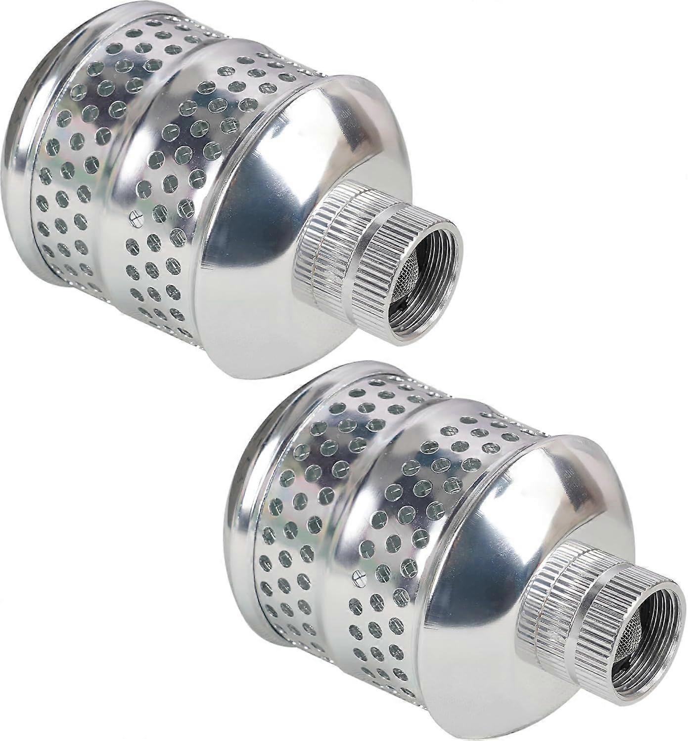 2 Pack Bubbler Sprinkler Heads, Aluminum Diffuser Flood Nozzle for Delicate Watering, Gentle Garden Metal Watering Soaker Sprinkler for Plants Garden