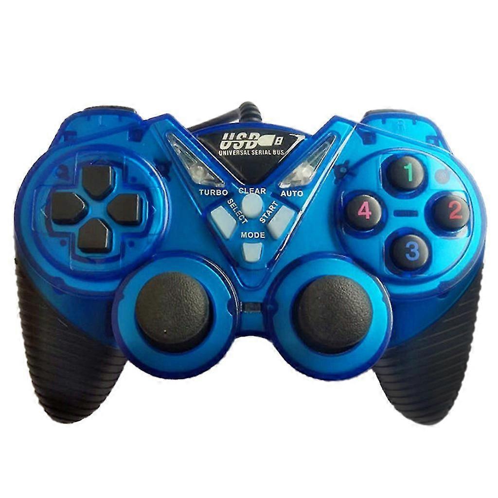 Usb Wired Game Controller Gamepad Joypad Laptop Pc Computer Accessories