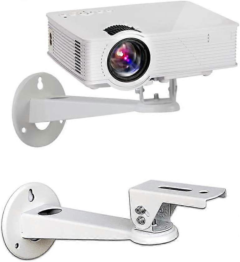 Mini projector wall mounted/projector hanger/CCTV security camera housing mounting bracket - for CCTV/camera/projector/webcam rotation 360  (white)