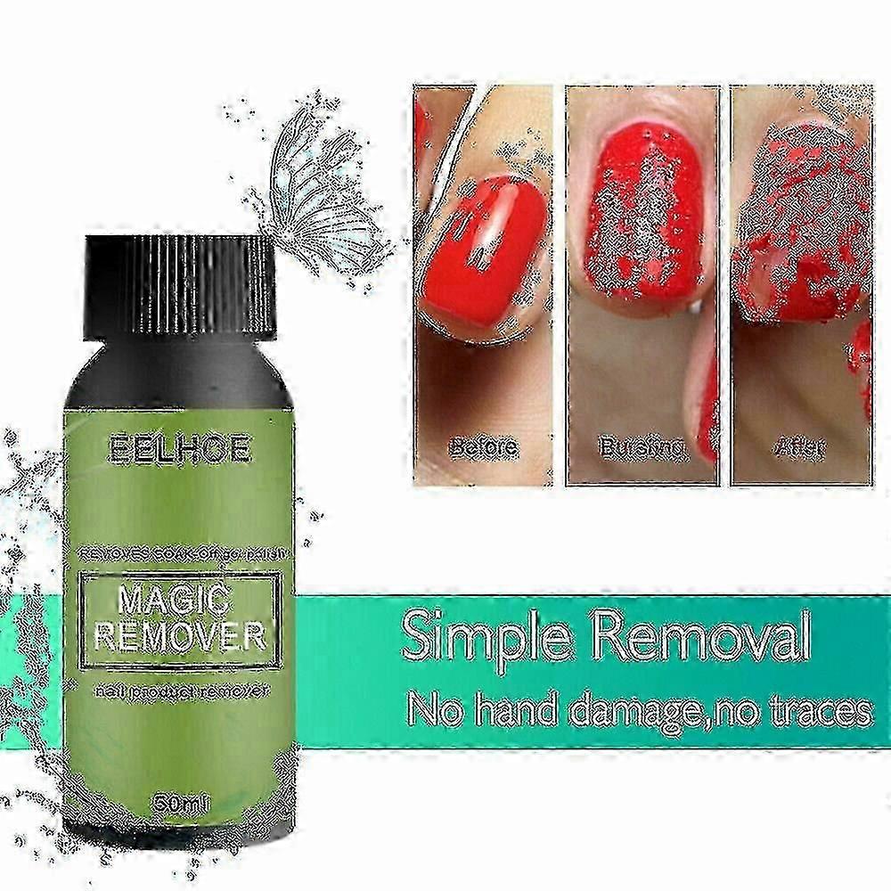 2pcs  Soak Off Gel Acrylic Nail Polish Magic Quick Burst Man