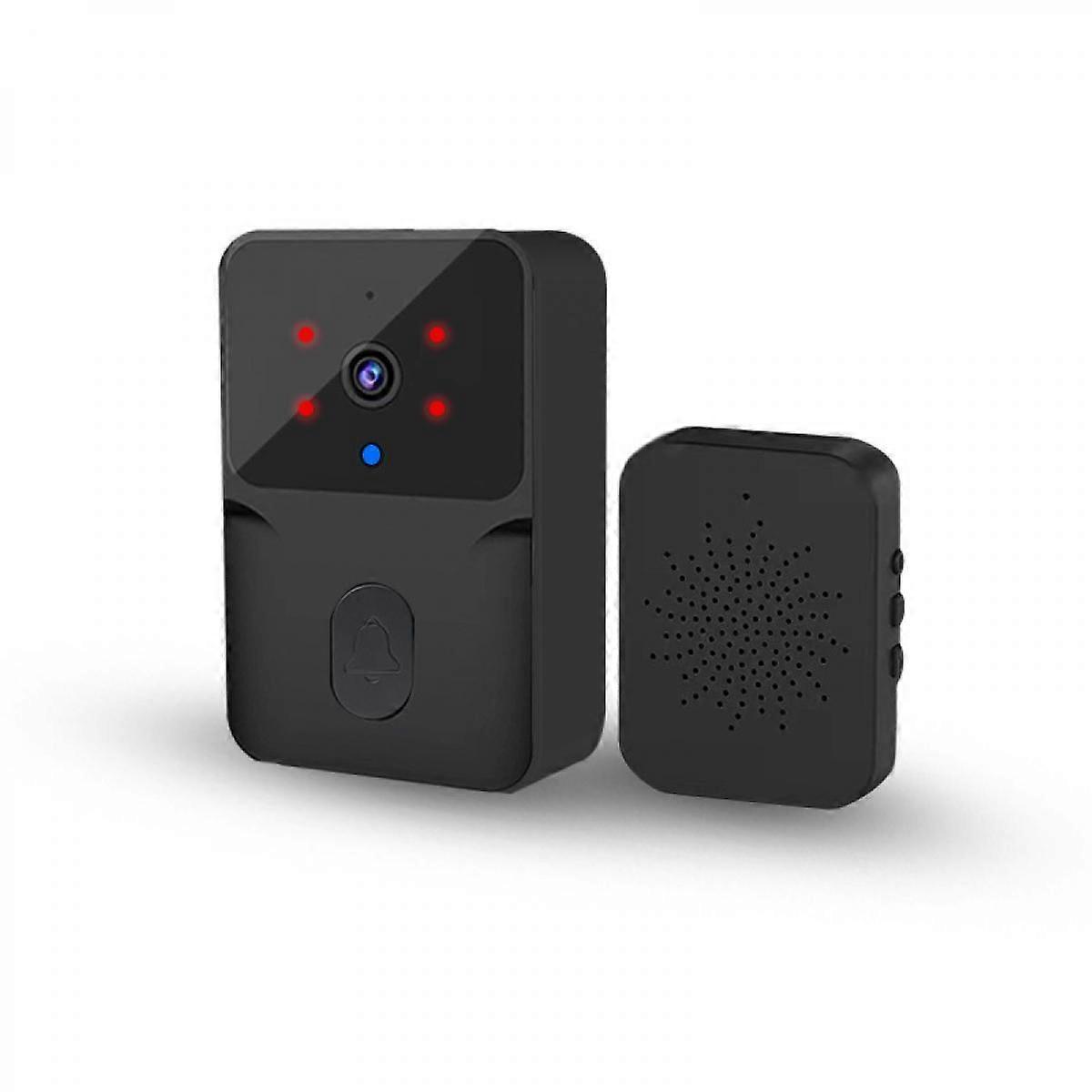Doorbell Camera Wireless - Smart WiFi Video Doorbell- 2-Way Audio, Night Vision, HD Video, Cloud Storage, Battery Powered, Easy Install