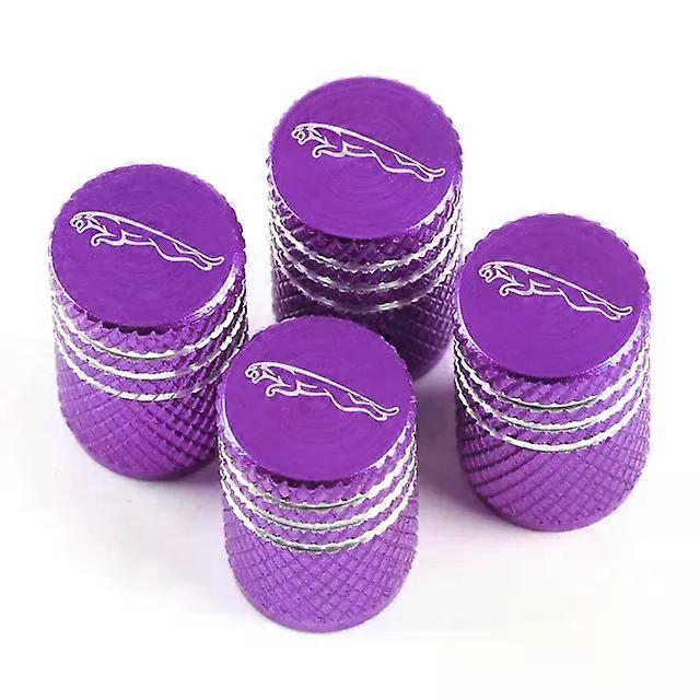 4pcs Car Wheel Tire Valve Caps Tyre Rim Stem Covers Airdust for XF XE XFL XEL XJL XJ F-PACE E-PACE Car Accessories MAXP