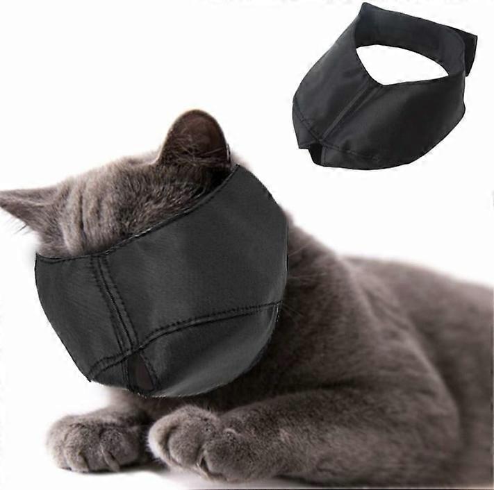 (L) Cat Grooming Muzzle, Nylon Cat Muzzle, Pet Grooming Tools, Prevents Scratching and Tearing