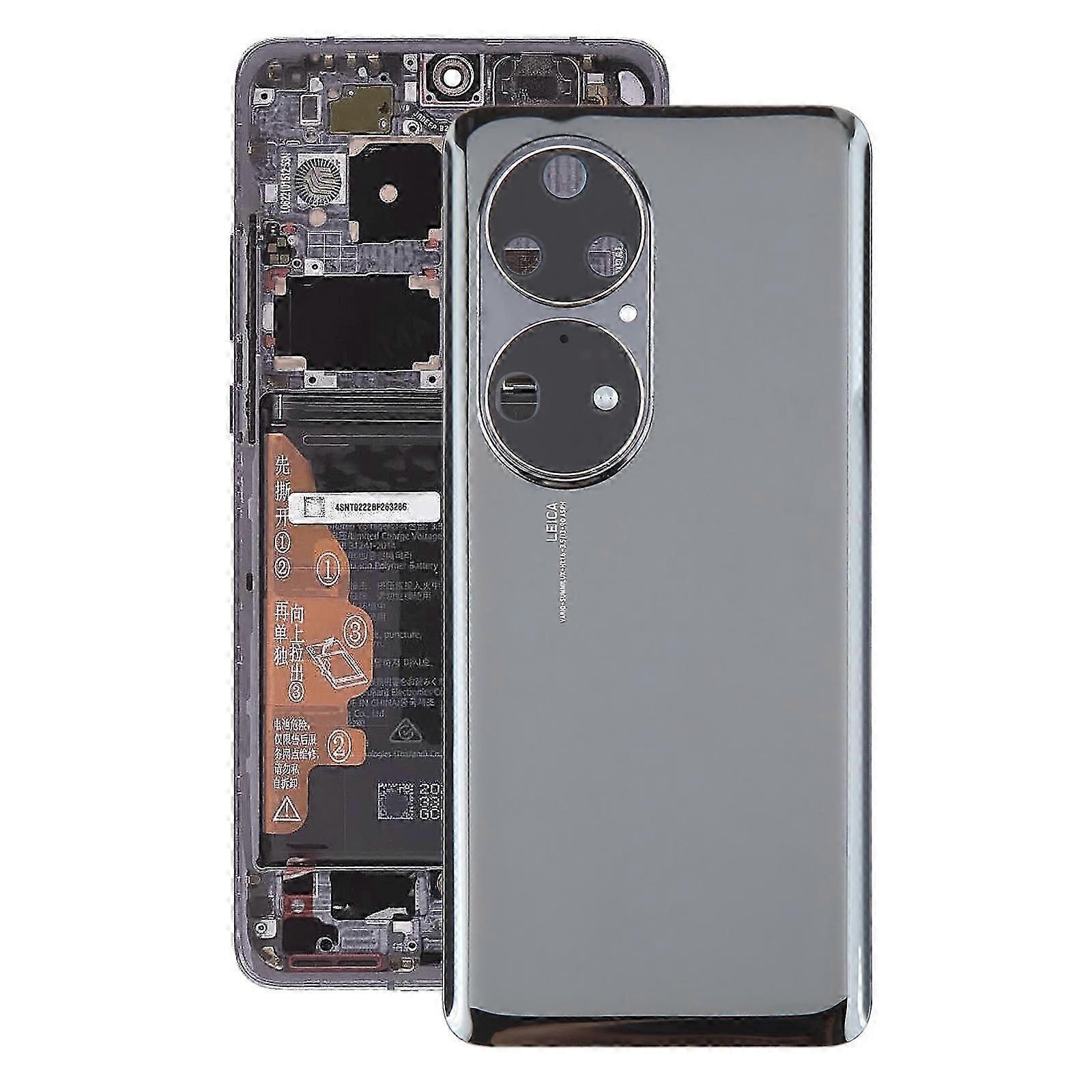 compatible Huawei P50 Pro Battery Back Cover with Camera Lens